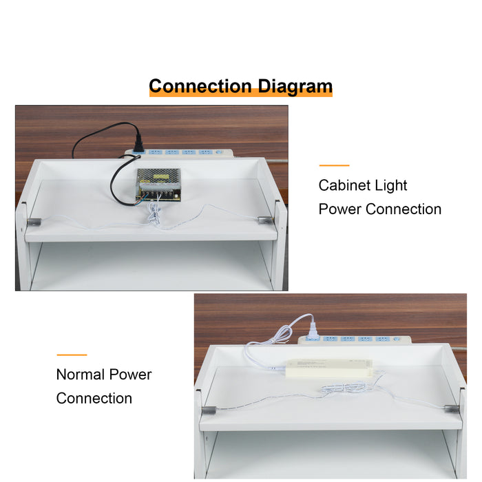 LED Wireless Adjustable Shelf Lighting System