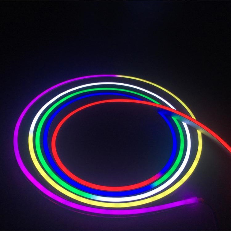 LED RGB Mini Flex Neon Lights 24V DC 30 Ft