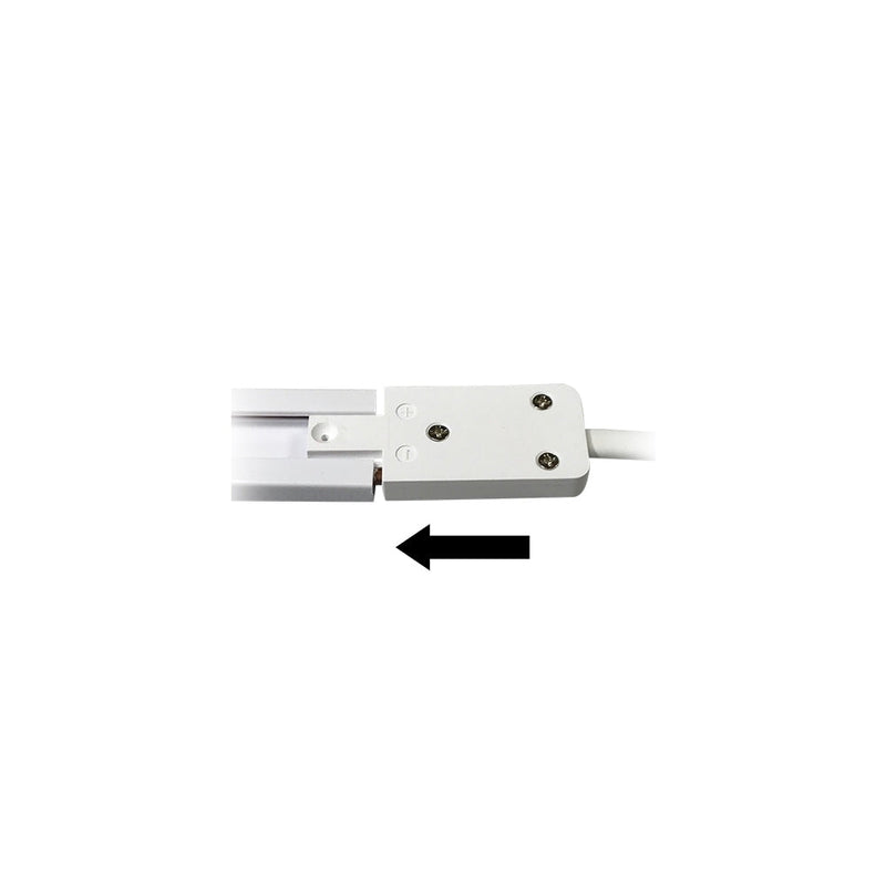 EL-Q10 LED Mini Track Power Feed - Step 1 Dezigns