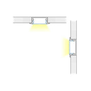 LED Slim Top Flange Aluminum Channel - Elumalight