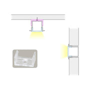 LED Deep Top Flange Aluminum Channel - Elumalight