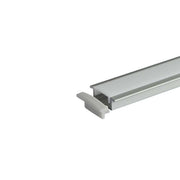 EL-CH-101 LED Slim Top Flange Aluminum Channel End Caps - Elumalight