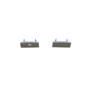 EL-CH-102 LED Slim Surface Aluminum Channel End Caps - Elumalight