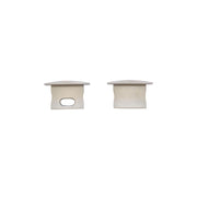 EL-CH-106 LED Deep Top Flange Aluminum Channel End Caps - Elumalight