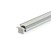 EL-CH-106 LED Deep Top Flange Aluminum Channel End Caps - Elumalight