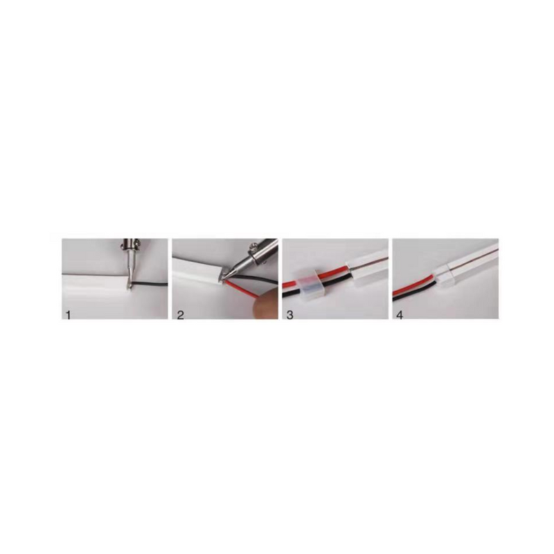 LED Single Color Mini Flex Neon Lights 12V DC 12 in - Elumalight