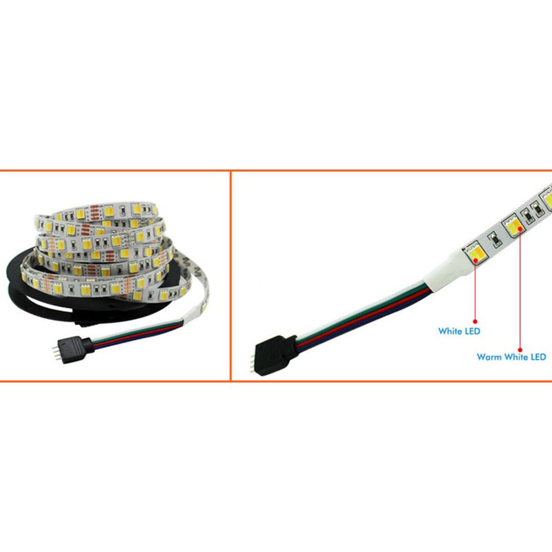 LED Tunable White Tape Lights 12V DC 16 ft Reel - Elumalight