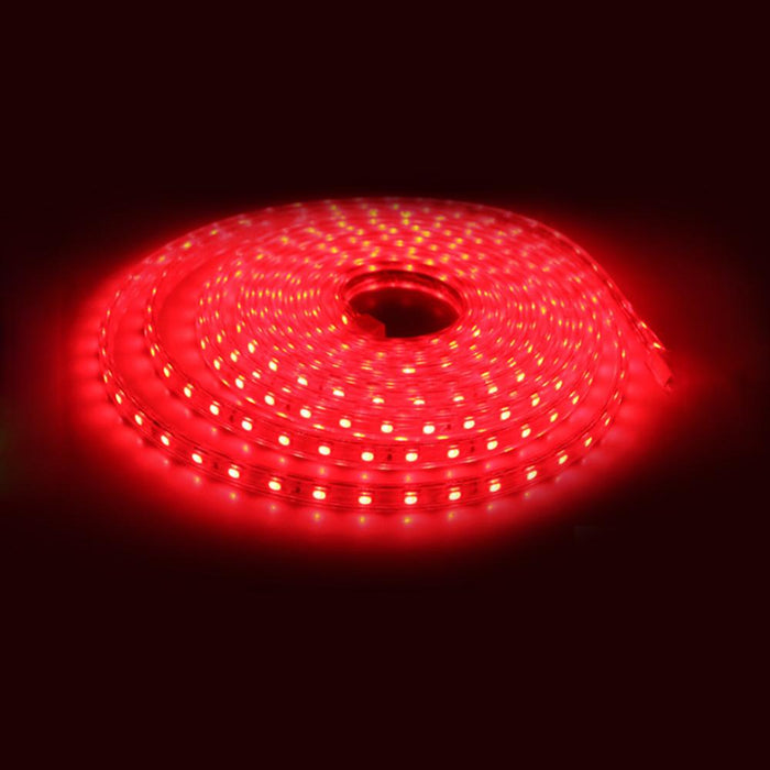 Red Neon LED Strip Light 120V AC