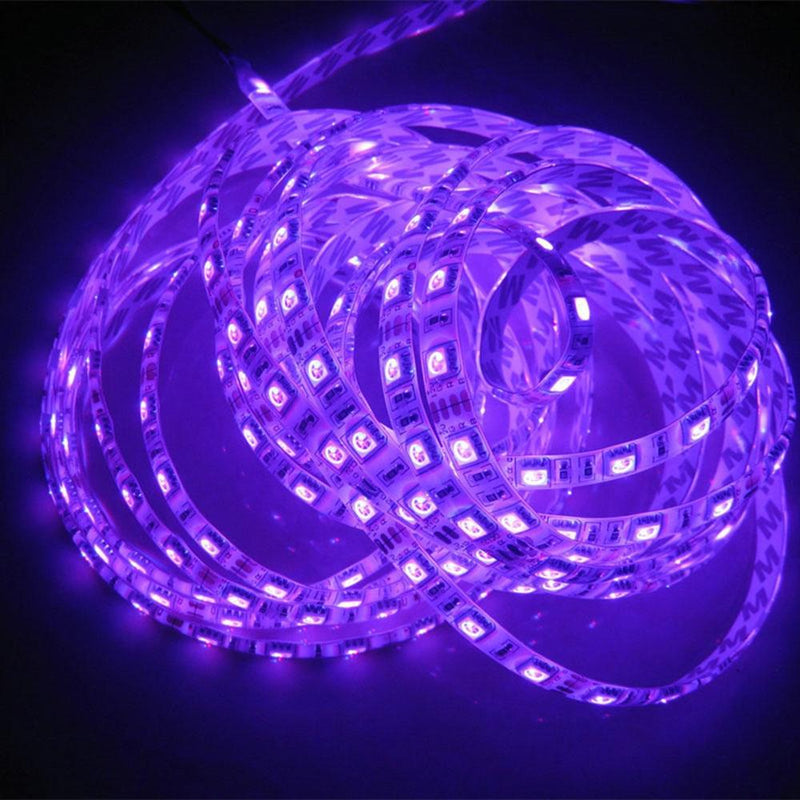 LED RGB Tape Lights 12V DC 16 ft Reel - Elumalight
