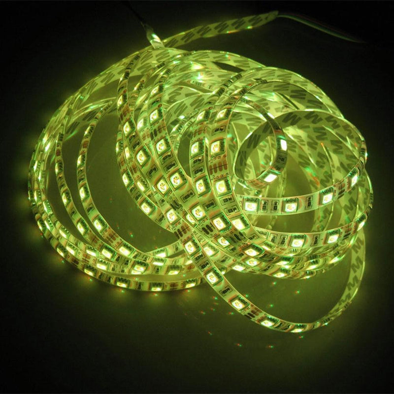 LED RGB Tape Lights 12V DC 16 ft Reel - Elumalight
