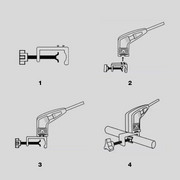 LED Arm Light 2.5 in Clamp - Elumalight