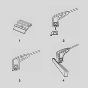 EL-157LED LED High Output Arm Light Universal Mounting Clip - Elumalight
