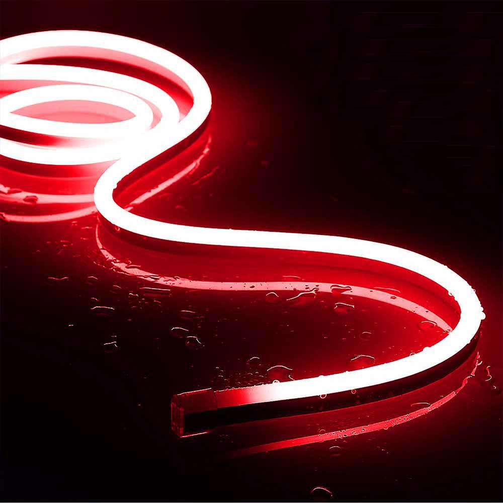LED RGB Color Changing Flex Neon Light 120V AC 164 ft Kit — Elumalight