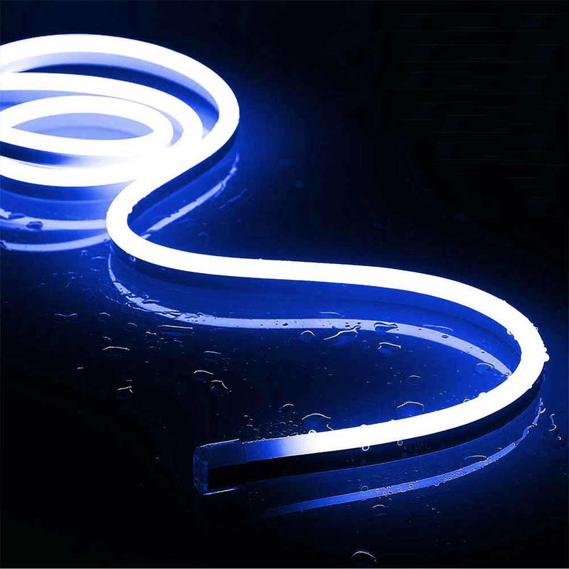 LED RGB Color Changing Flex Neon Light 120V AC 164 ft Kit - Elumalight