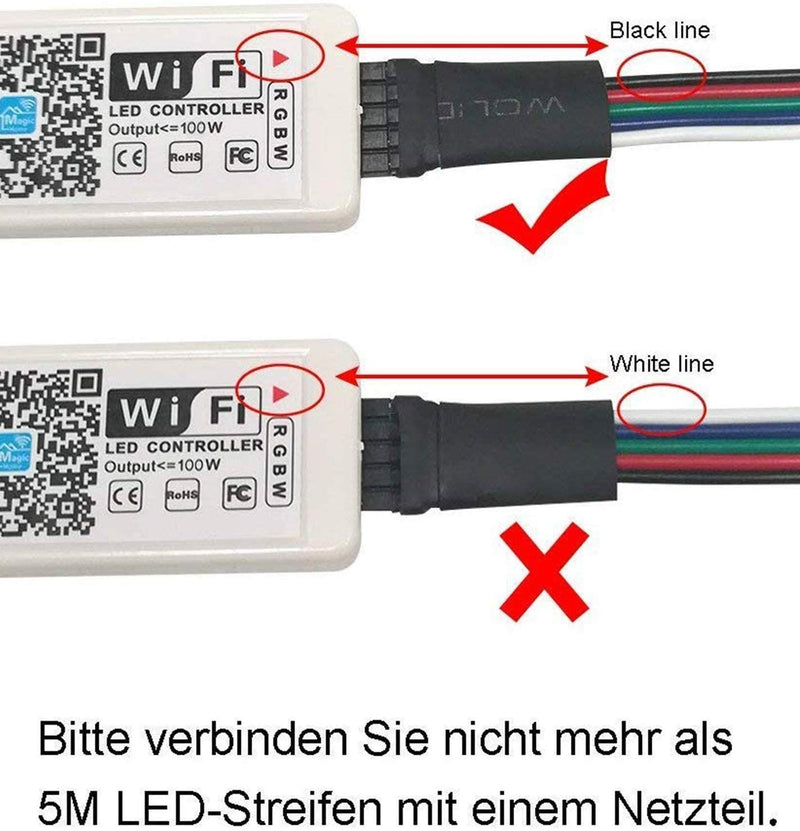 LED RGBW Wifi Controller with Remote - step-1-dezigns