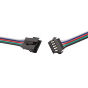RGBW LED Male and Female Power Feeds - step-1-dezigns