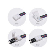 RGB LED Clip-On Splice Power Feed - step-1-dezigns