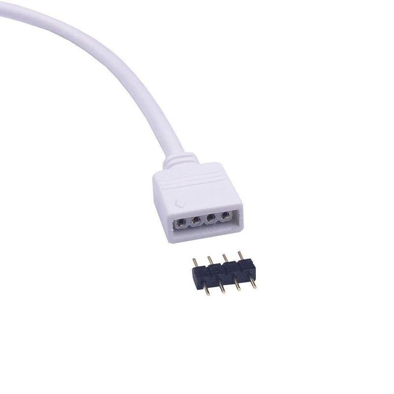 RGB LED Extension Cable with 4-Pin Connectors - step-1-dezigns