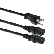 EL-152LED LED Arm Light Power Cord Y-Splitter Cable 69 in - Elumalight