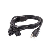 EL-152LED LED Arm Light Power Cord Y-Splitter Cable 69 in - Elumalight