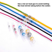 Heat Shrink Solderless Wire Butt Connectors - step-1-dezigns