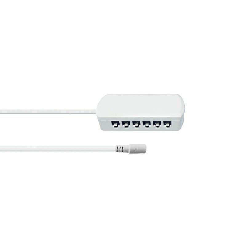 Female DC Plug to 12-Ports Connections Terminal Block - step-1-dezigns