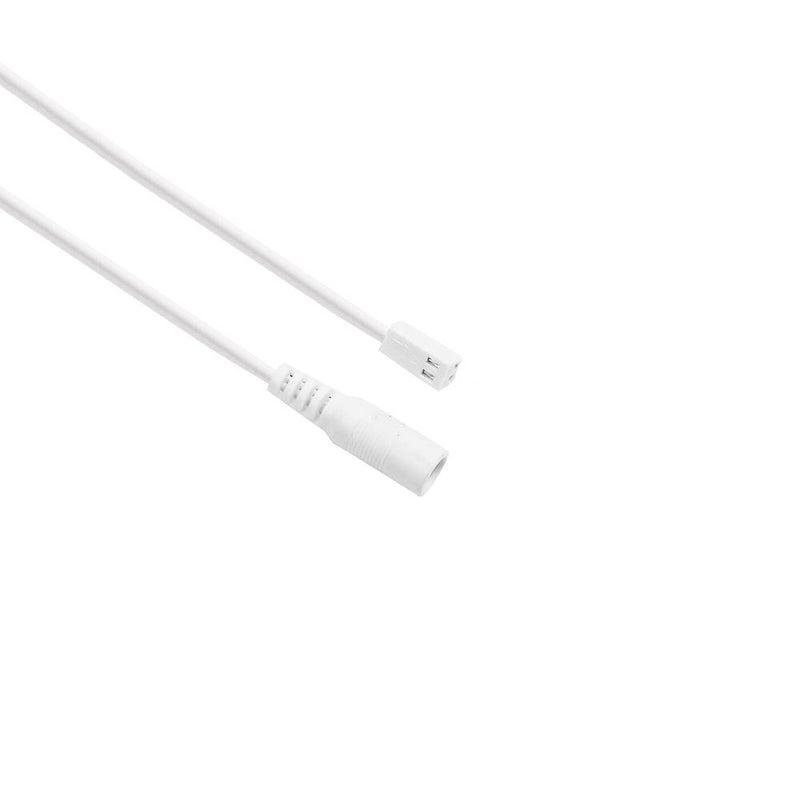 LED Puck Light Female DC Plug Connector Cable 12 in - step-1-dezigns