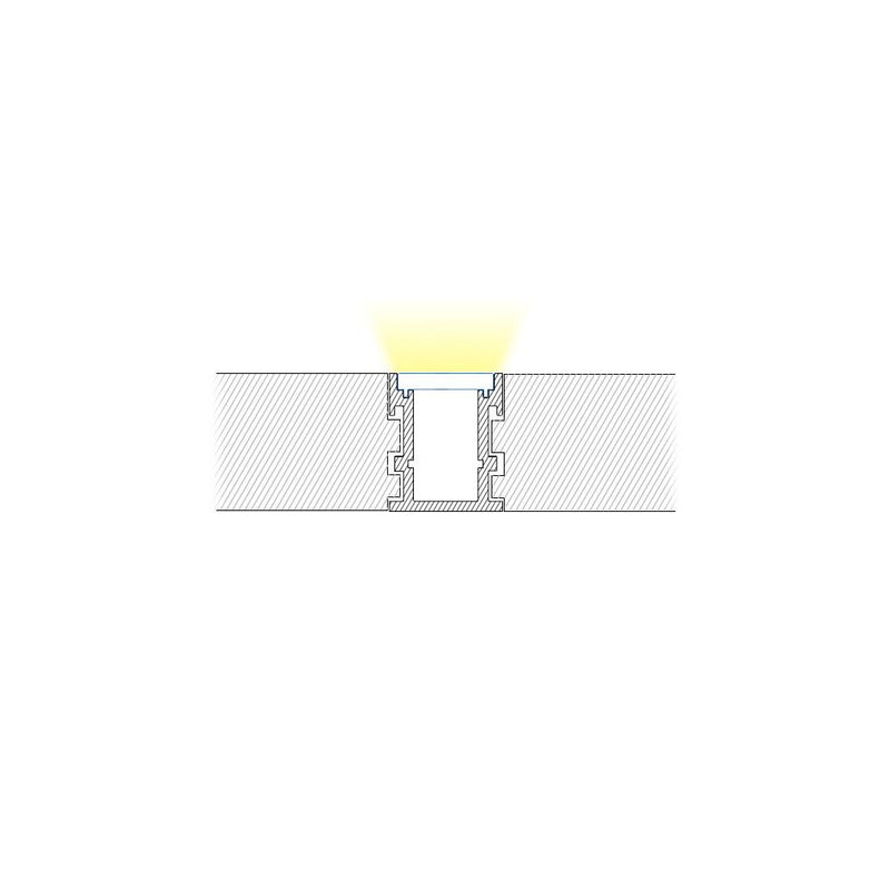LED In-Ground Aluminum Channel