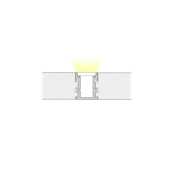LED In-Ground Aluminum Channel
