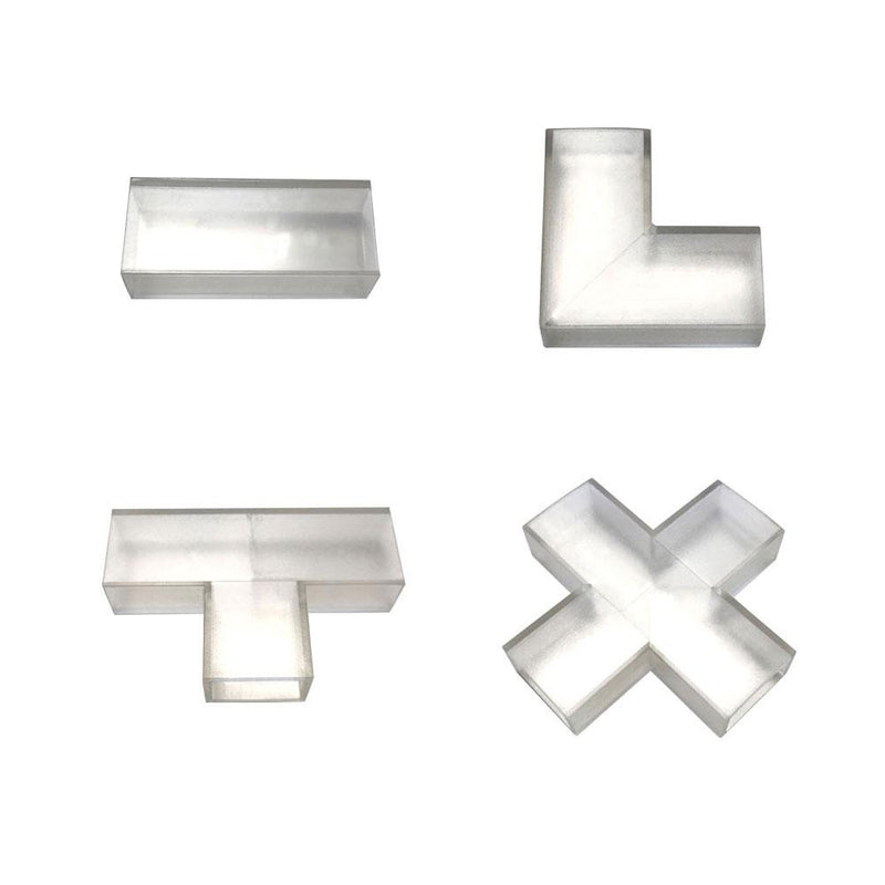 EL-CH-102 LED Slim Surface Aluminum Channel Joiners - Elumalight