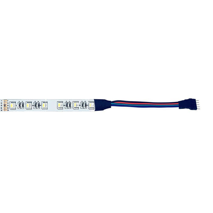 LED RGBWW Flexible Tape Light 24V DC 16 ft Reel IP65 - step-1-dezigns