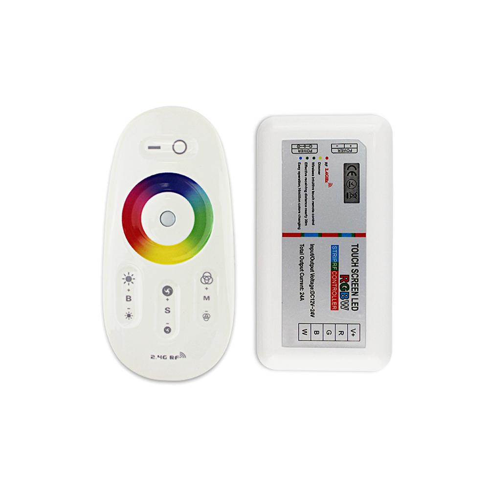 Regenerativ gallon afslappet LED RGBW Touch Controller with Remote | Elumalight