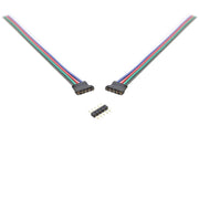 RGBW LED Extension Wires with 5 Pin Connectors - step-1-dezigns