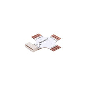 RGB LED Tape Light X-Shape Direct Joiner - step-1-dezigns