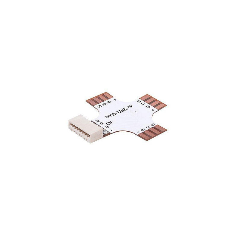 RGB LED Tape Light X-Shape Direct Joiner - step-1-dezigns