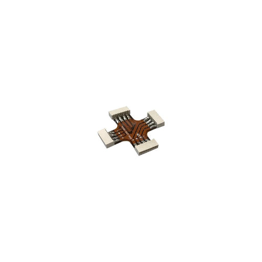 RGB LED Tape Light X-Shape Direct Joiner - step-1-dezigns