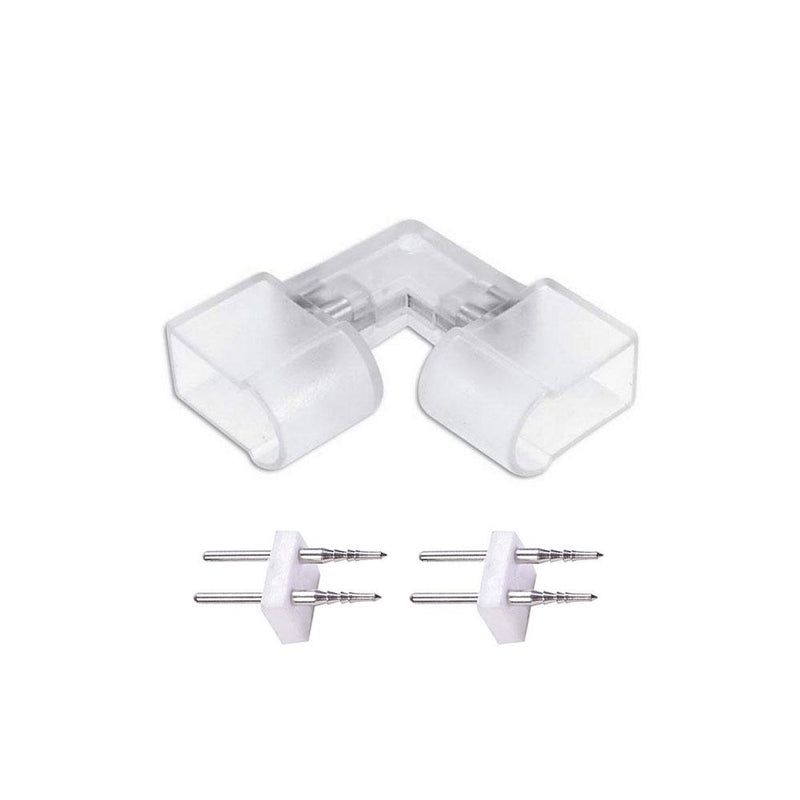 EL-FXN LED Single Color Flex Neon Inside L Connector - Elumalight