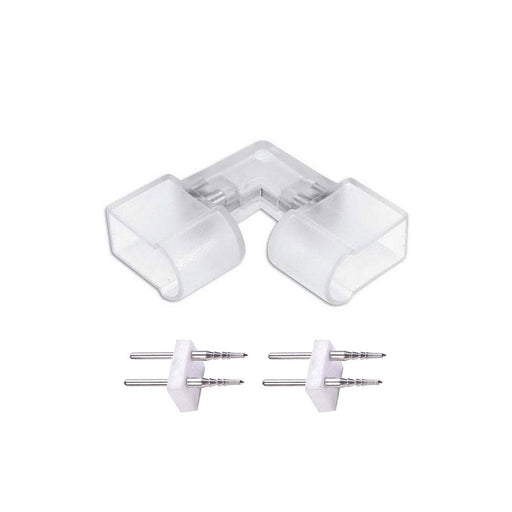 EL-FXN LED Single Color Flex Neon Inside L Connector - Elumalight