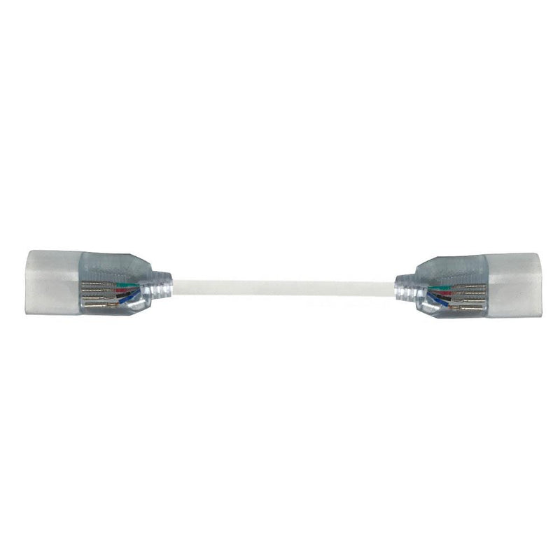 EL-FXN-RGB LED Color Changing Flex Neon Light Extension Jumper - Elumalight