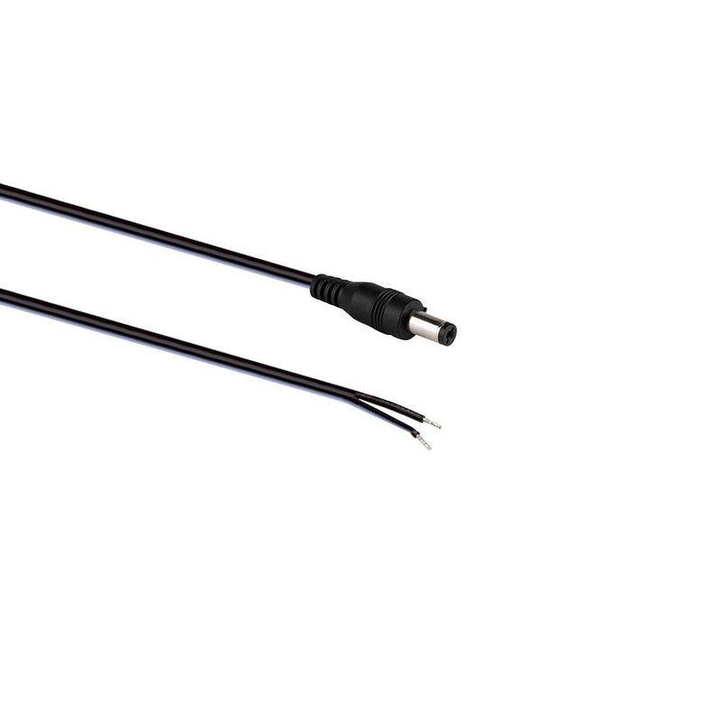 Male DC Hardwire Power Cable - 8 ft - step-1-dezigns