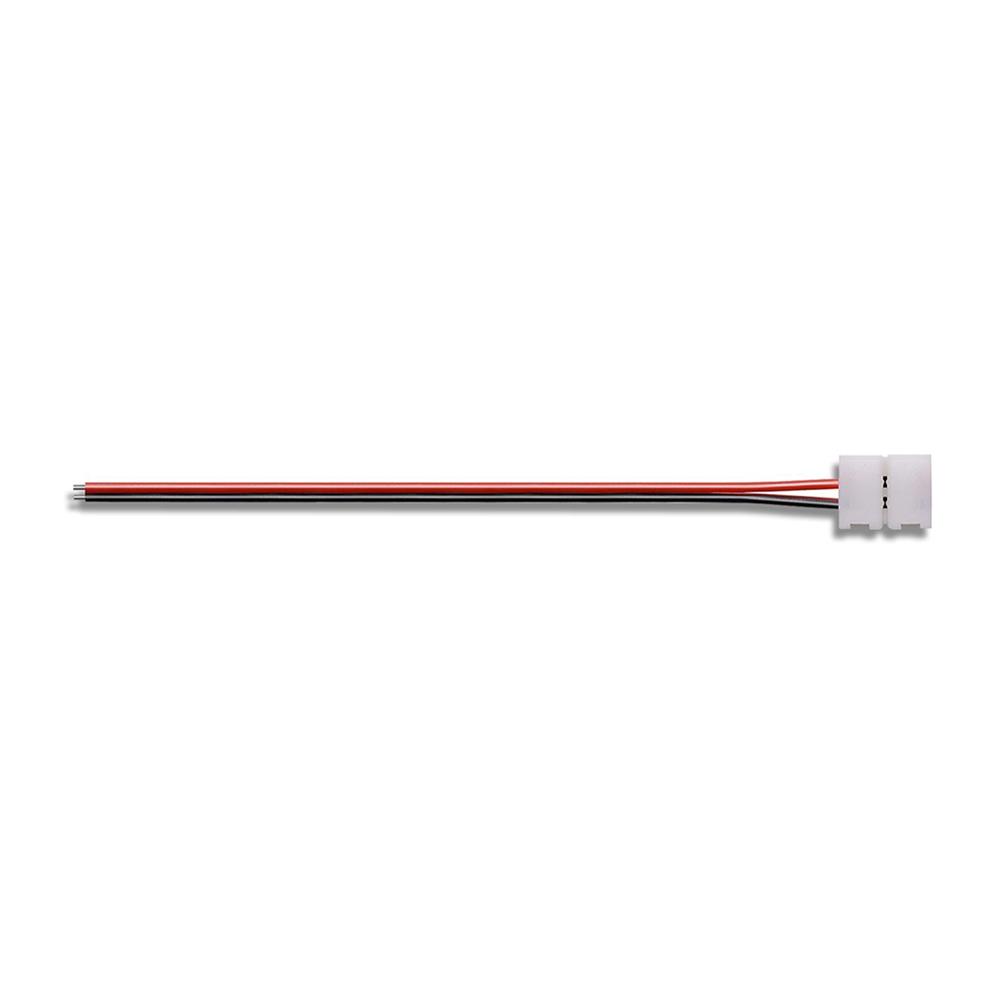 2-Pin Clip-On Connector LED Tape Power Feeds - 6 in