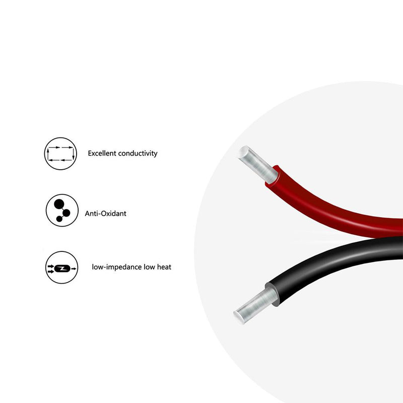 2-Pin Clip-On Connector LED Tape Power Feeds - 6 in - step-1-dezigns
