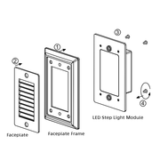 LED Step Light Modules - step-1-dezigns