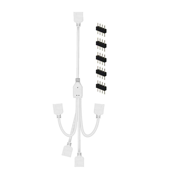 RGB LED Splitter Cables with 4-Pin Connectors - step-1-dezigns