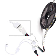 RGBW LED Splitter Cables with 5-Pin Connectors - step-1-dezigns