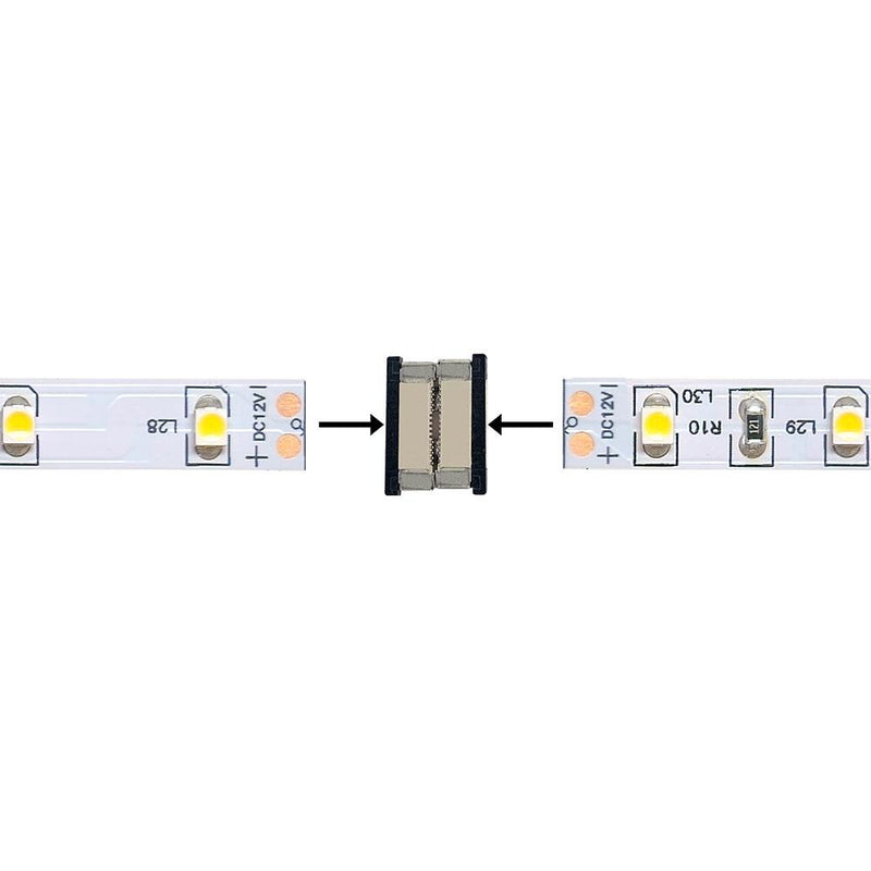 Slide-On LED Tape Direct Joiners - step-1-dezigns