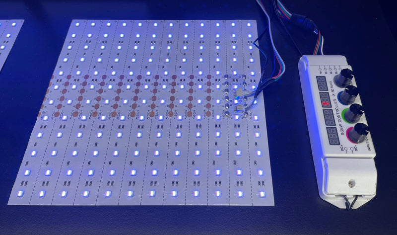 LED RGBCW-WW Flex Grid Light Sheet