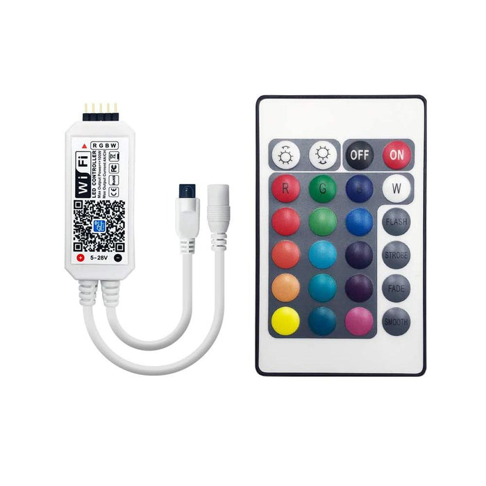 LED RGBW Wifi Controller with Remote - step-1-dezigns